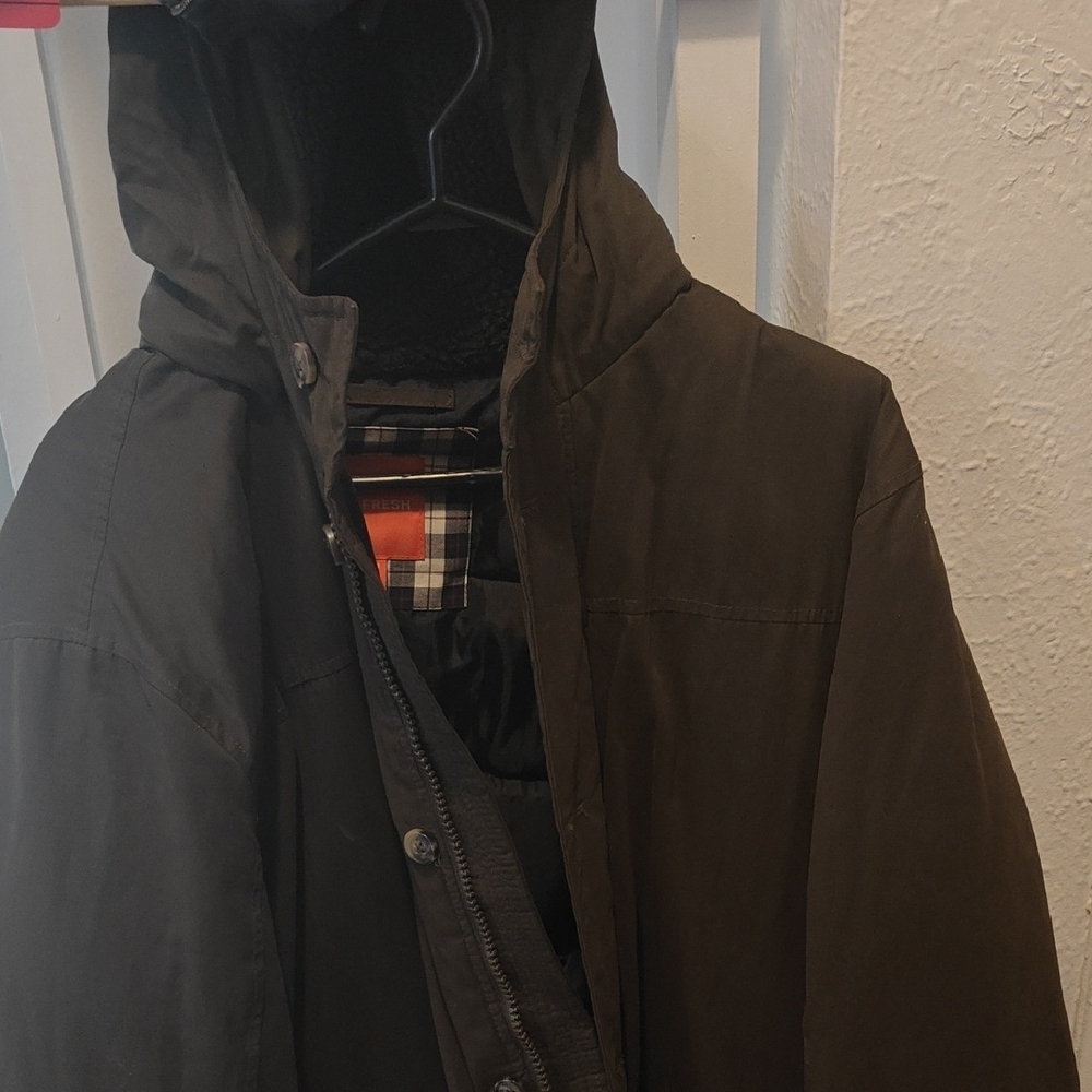 Joe Fresh Men's Dark Brown Puffer Jacket